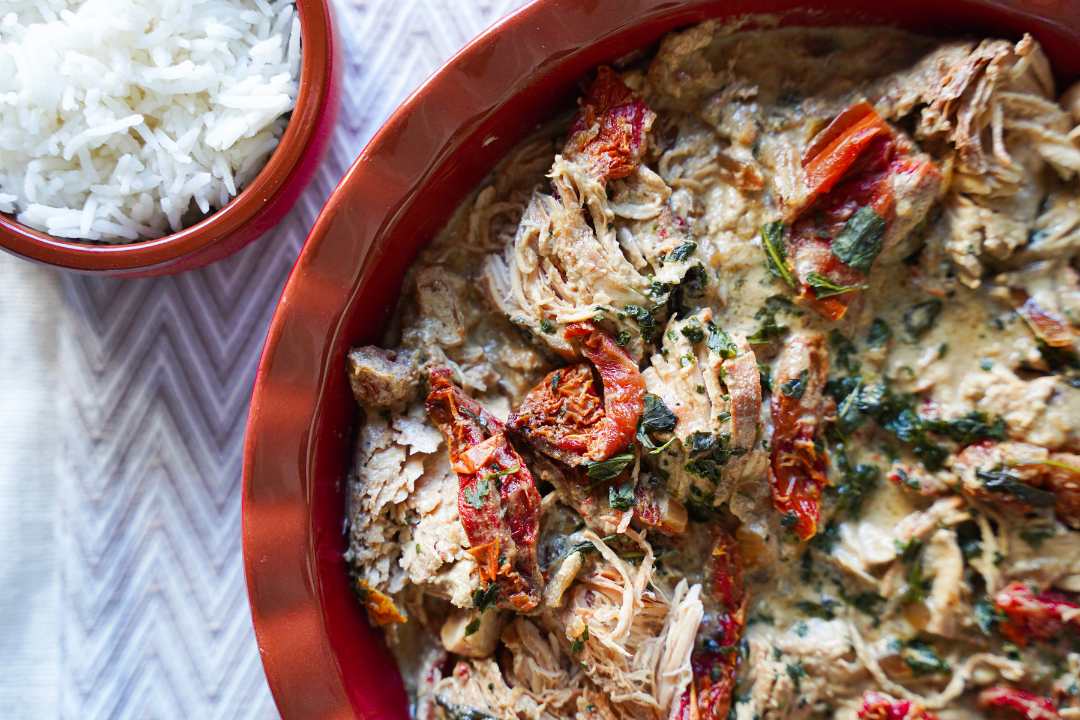 Slow Cooked Mediterranean Chicken