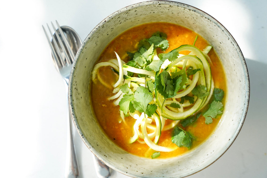 Immune Boosting Chicken Zoodle Soup