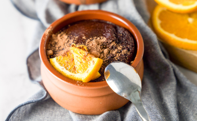 Single serve Jaffa cake