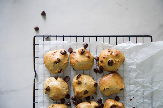 Air-fryer Choc Chip Cookies