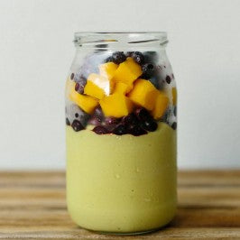 Anti-inflammatory Turmeric and Mango Panna Cotta