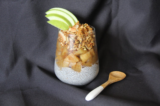 Apple Crumble Chia Pudding
