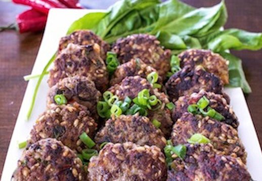 Meat and Rice Rissoles