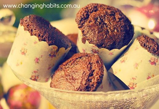 Spiced Christmas Cake Muffins