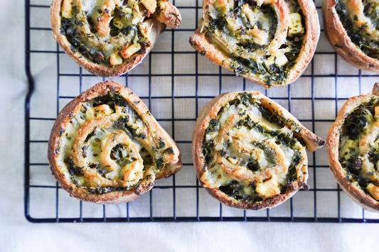 Spinach and Cheese Scrolls