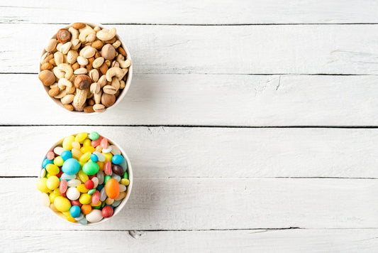 Healthy and Unhealthy Snacks