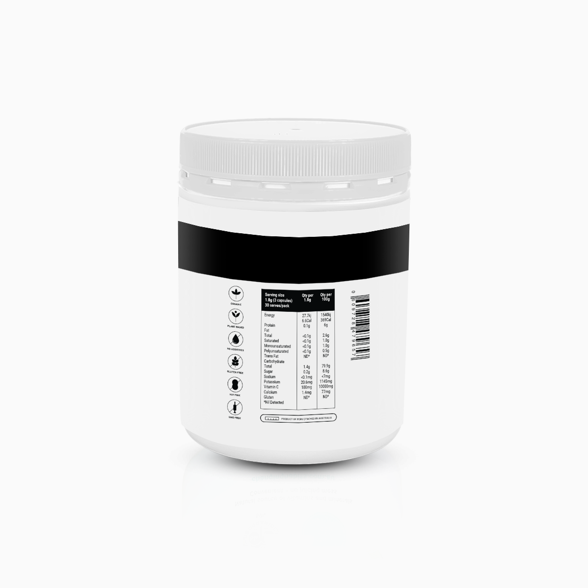 Nature's Vitamin C (Camu Camu) Capsules 90 Caps