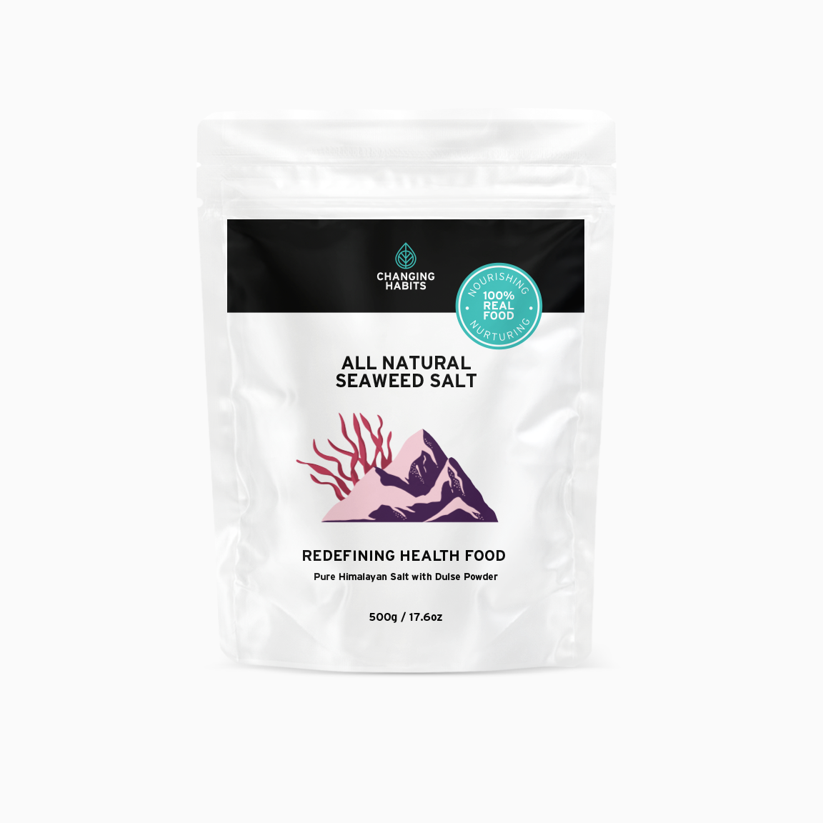 Seaweed Salt Jar And Refill Pack