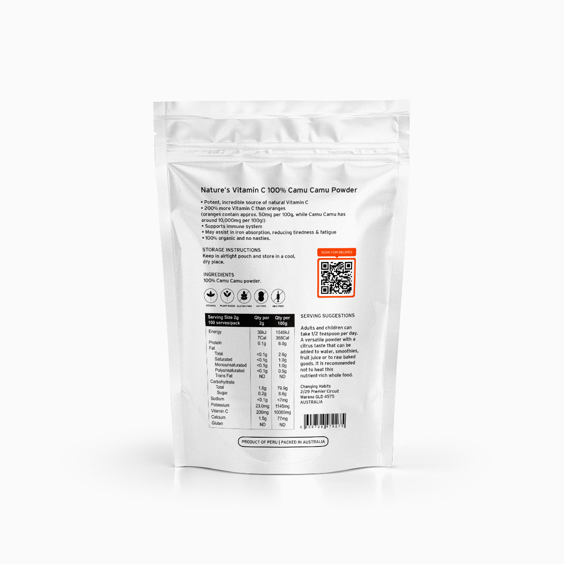Nature's Vitamin C (Camu Camu) & Probiotics Pack