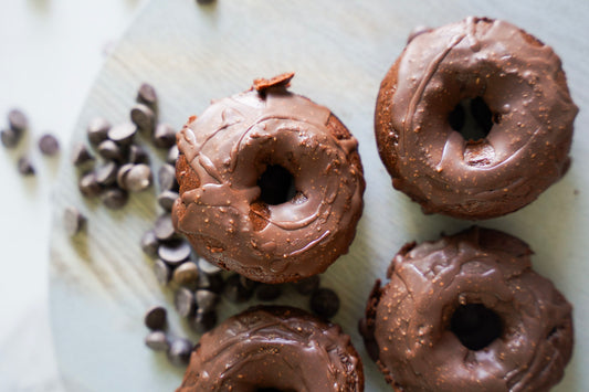 Chocolate Iced Donuts
