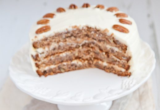 Carrot Cake with 2 Icing Options