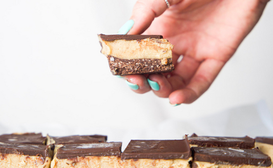 Plant Based Caramel Slice