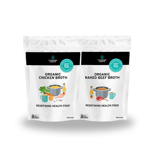 Broth Duo Pack  - Chicken Broth & Naked Beef Broth