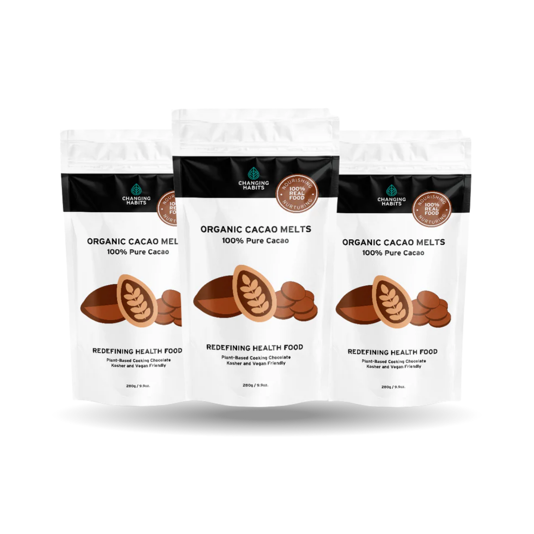 Cacao Melts 280g 3 Pack